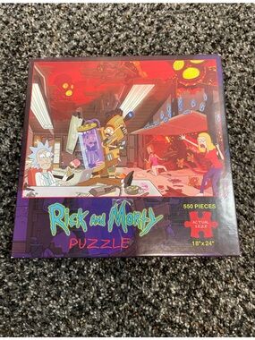 Rick and Morty 550-Piece Puzzle